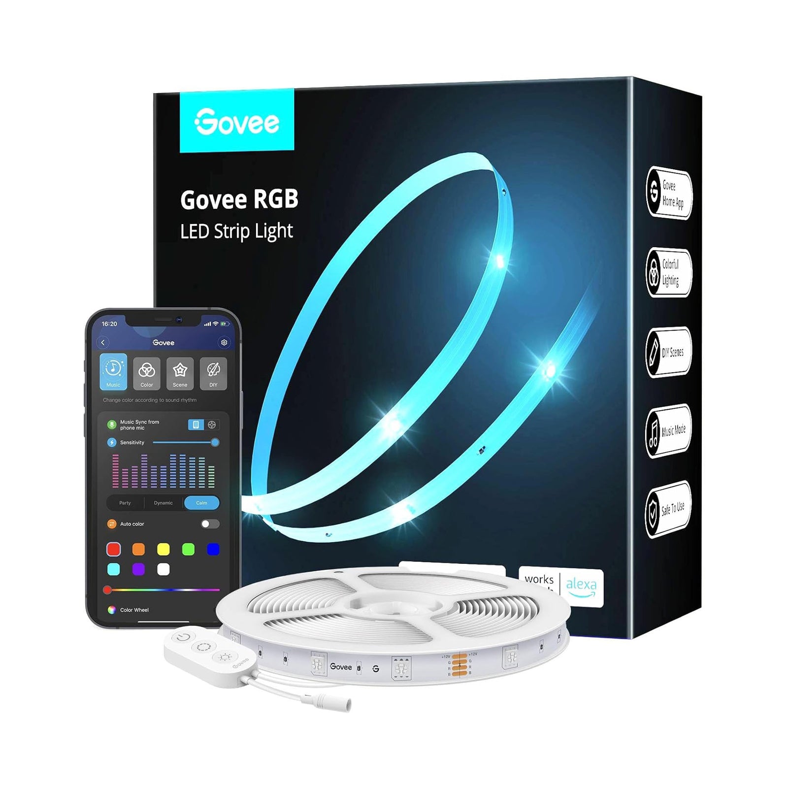 Govee RGB LED Strip Light 5 Meters
